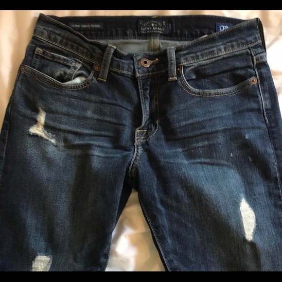 Lucky Brand Sienna Slim Boyfriend Jeans - Picture 2 of 6